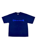 Spellout Tee Navy