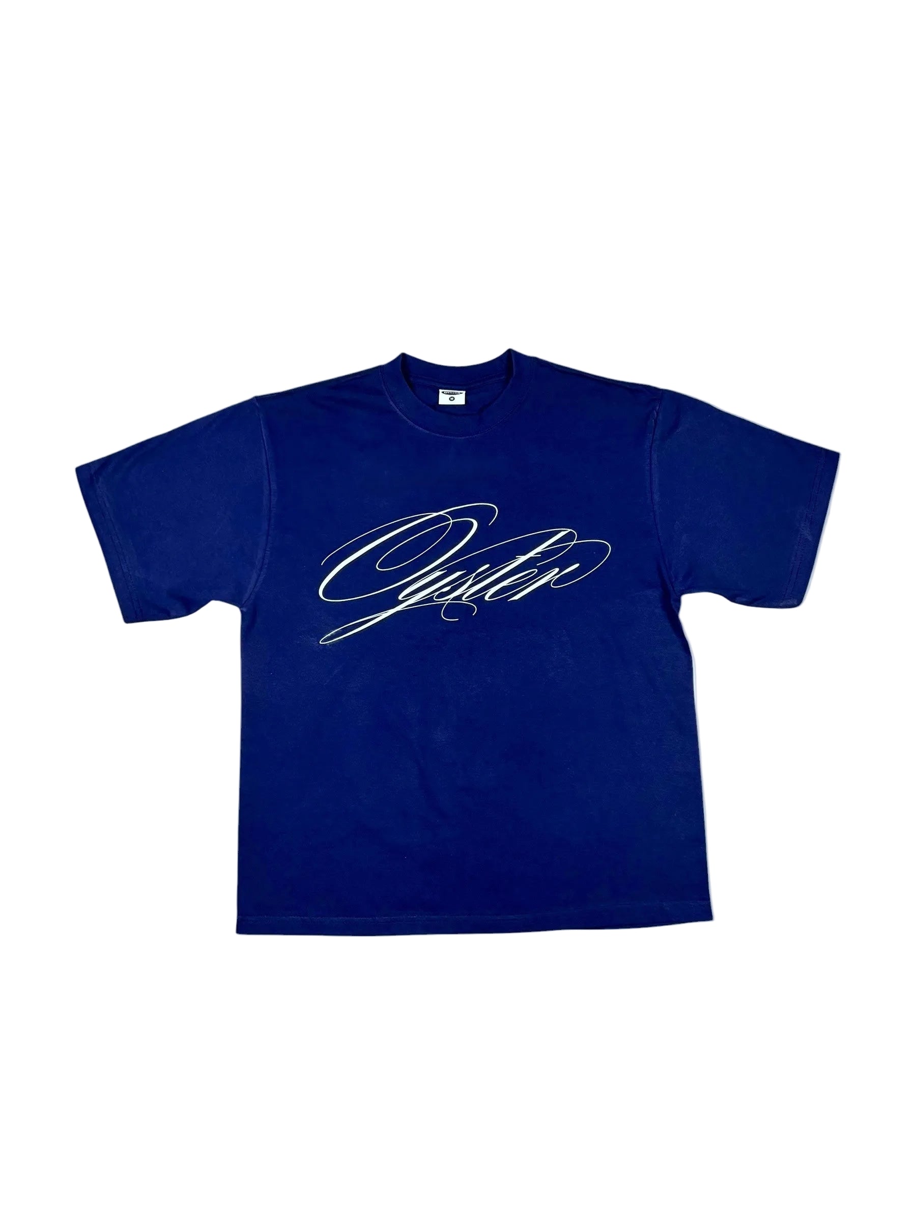Calligraphy Tee Navy